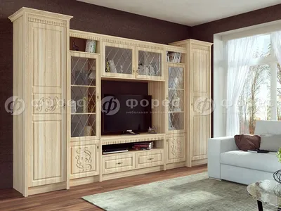 Стенки для гостиной по цене 4890₽ доставка по Москве | «Мио Мебель»