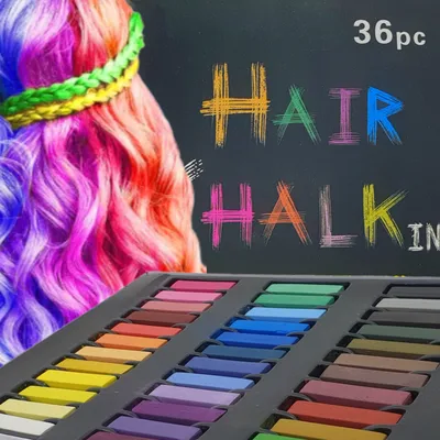 Мелки для окрашивания волос Hair Color Comb, 6 цветов в форме расчески  (ID#156308939), цена: 25 руб., купить на Deal.by