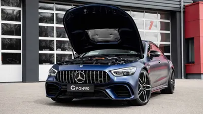 Изображение Mercedes-AMG GT в белом цвете