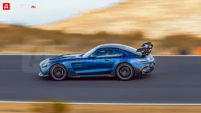 Картинка Mercedes-AMG GT на фоне зеленой природы