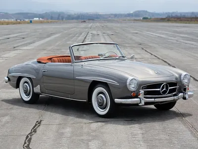 Классический Mercedes-Benz 190SL на фото