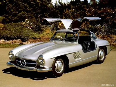 Изображение коричневого Mercedes-Benz 190SL