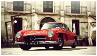 Фотография Mercedes-Benz 190SL в хорошем качестве