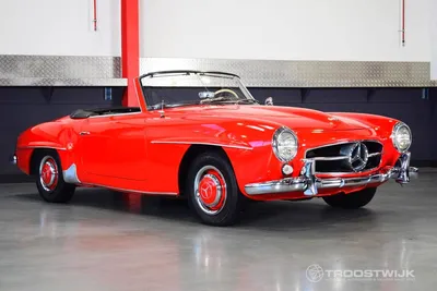 Картинка стильного Mercedes-Benz 190SL