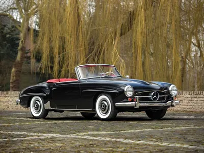 Картинка Mercedes-Benz 190SL в формате PNG