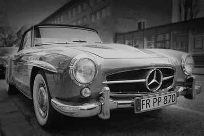 Фото современного Mercedes-Benz 190SL