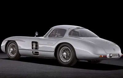 Фото Mercedes-Benz 300 SLR в гонке