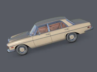 Изображение Mercedes-Benz 300SEL 6.3: на природе