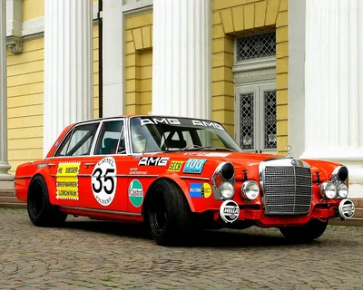 Фото Mercedes-Benz 300SEL 6.3: на съемке