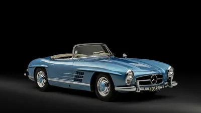 Изображение Mercedes-Benz 300SL в формате PNG