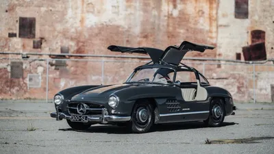 Фото Mercedes-Benz 300SL с открытым верхом