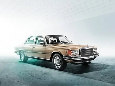 Футуристический Mercedes-Benz 450SEL 6.9 в горах