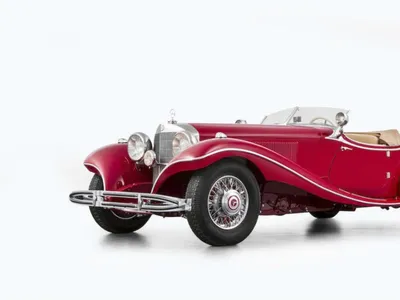 Mercedes-Benz 500K в стиле ретро