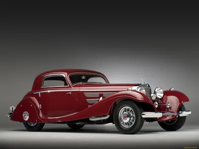 Mercedes-Benz 500K на закате