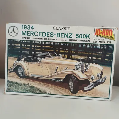 Mercedes-Benz 500K в зимней атмосфере