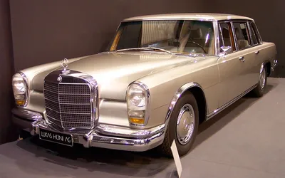 Mercedes-Benz 770: фото в стиле ретро