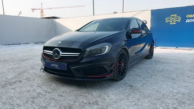 Mercedes-Benz A-класс: фото с бокового ракурса