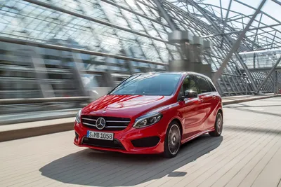 Фото Mercedes-Benz B-класса с электроприводом