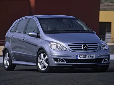 Фото Mercedes-Benz B-класса с мощным двигателем