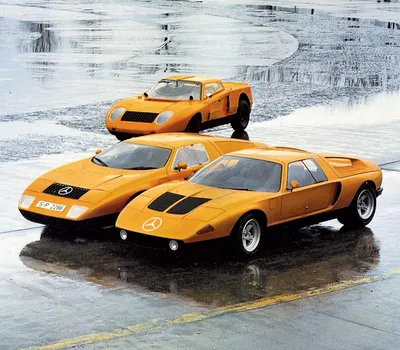 Mercedes-Benz C111 на ралли