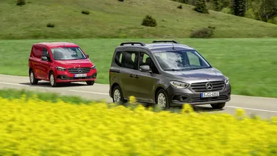 Изображение Mercedes-Benz Citan на заднем плане