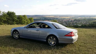 Фотография салона Mercedes-Benz CL-класс с панелью приборов