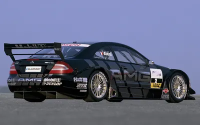 Фотография Mercedes-Benz CLK DTM AMG в зеркальном отражении