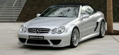 Картинка Mercedes-Benz CLK DTM AMG на закате