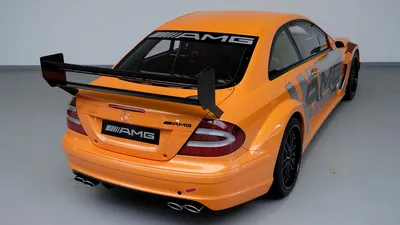 Картинка Mercedes-Benz CLK DTM AMG в стиле ретро