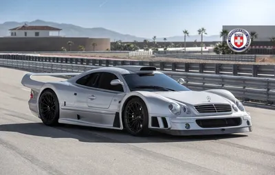 Фото Мерседес-Бенц CLK GTR с открытыми дверями