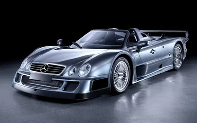 Фотографии Мерседес-Бенц CLK GTR с бокового ракурса