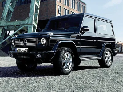 Фотография Mercedes-Benz G-класса в стиле ретро