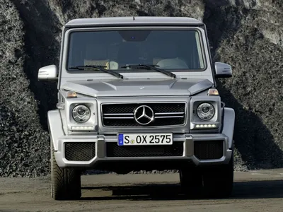 Фотография Mercedes-Benz G-класса на фоне горизонта