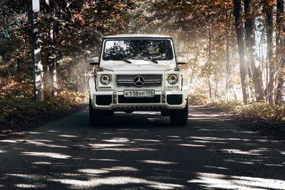 Фото Mercedes-Benz G-класса с крышей