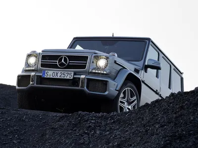 Фотка Mercedes-Benz G-класса в действии