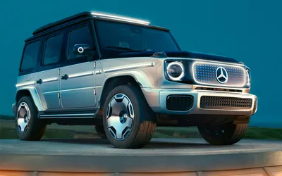 Фотография Mercedes-Benz G-класса на дороге