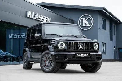 Mercedes-Benz G-класс на фото в снегу