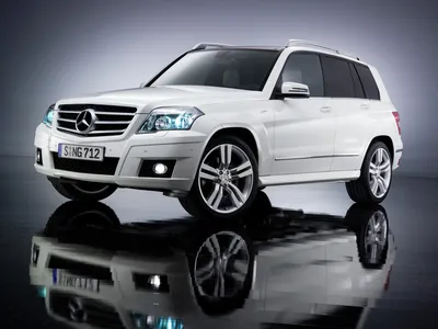 Mercedes-Benz GLK-класс с бокового ракурса