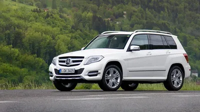 Mercedes-Benz GLK-класс на съемках рекламы