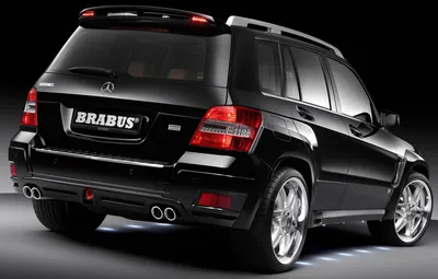 Фотография Mercedes-Benz GLK-класс с открытым багажником