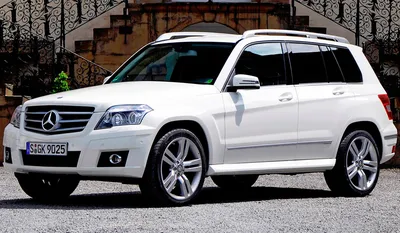 Mercedes-Benz GLK-класс в черном цвете