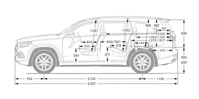 Изображение Mercedes-Benz GLS-Класс (X167) на закате