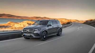 Mercedes-Benz GLS-класс: фото на переднем плане