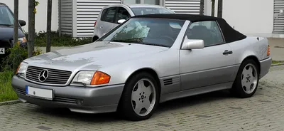 Картинка с задней частью Mercedes-Benz R129