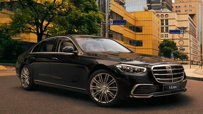 Изображения Mercedes-Benz S-класса для использования в дизайне