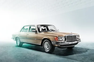 Mercedes-Benz S в белом цвете