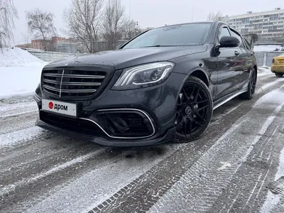 Mercedes-Benz S на природе