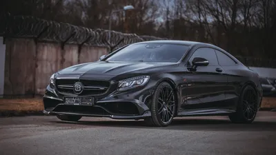 Фото Mercedes-Benz S на трассе