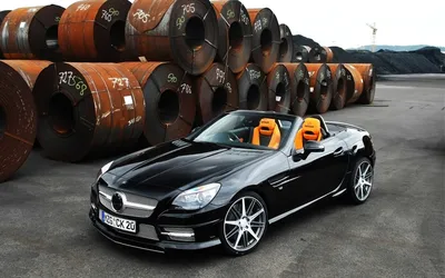 Фотография Mercedes-Benz SLC-класса с интерьером