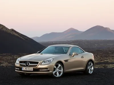 Mercedes-Benz SLK-класс с красивым дизайном